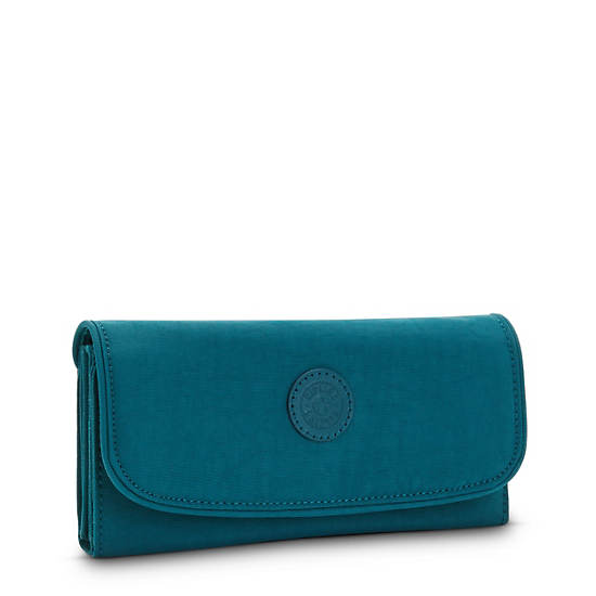 Kipling Money Land Snap Wallet Wallets Bold Emerald | AU 2194FD